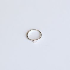 Nanhā Selenite Ring #tiny #selenite #crystal #silver #pulse #design #jewelry #sterling #parallel #ring
