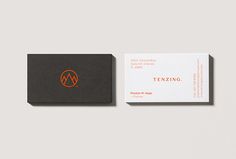 Tenzing Skincare by Mash Creative and Socio Design #print #graphic #design #business #card