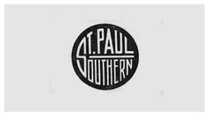 Railroad company logo design evolution #railroad #railway #logo #southern #paul