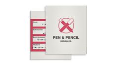 PEN & PENCIL #business #card #& #pen #pencil