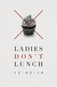 Daniel Gray - Blog - Ladies Don'tÂ Lunch #event #graphic #poster
