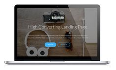 Backyard : Free Responsive Landing Page Template