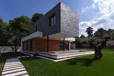 Notable Contemporary Design Approach: Mariam House in Valencia, Spain #valencia #architecture #contemporary