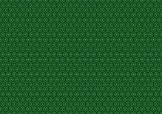 green hexagonal pattern