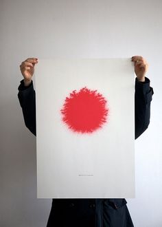 1_supportjapanposter.jpg (650×910) #japan #paper #minimal #poster