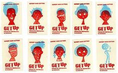 Get Up Printing Kit | Alexis Rom Estudio:::Atelier Vostok #card #stamp #rubber #business