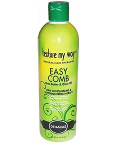 Texture My Way Easy Comb Leave-in Detangling And Softening Cream Therapy