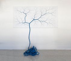 Mello + Landini Untwisted Rope Sculptures