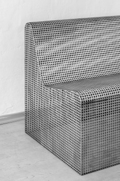 Cage Bench by Klemens Schillinger