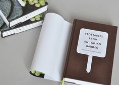 Work: Vegetables from an Italian Garden | Astrid Stavro #cookbook #dustjacket #graphic #blocked #foil