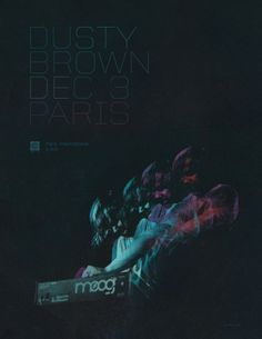 iso50-dbparis1.jpg (450×582) #dusty #brown #poster #typography