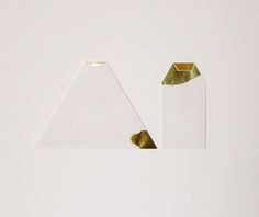 mint: design, art, fashion, and wedding blog by ellie snow #envelopes #chan #furze #gold #foil