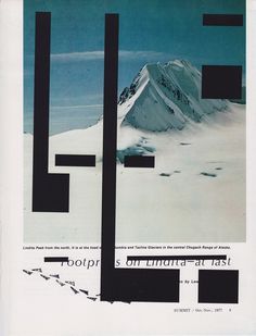 Summit - Brandon F. Wilson #design #typography