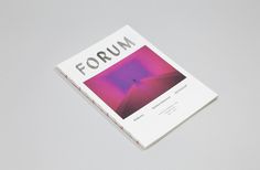 Forum #cover #binding #magazine