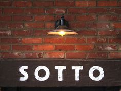 Sotto Christopher A. Ritter #sotto #futurism #painted #logo #hand