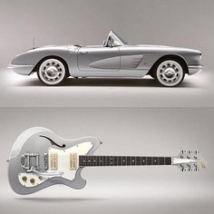 myfeedly: (via Marca dinamarquesa lança guitarras inspiradas em carros...