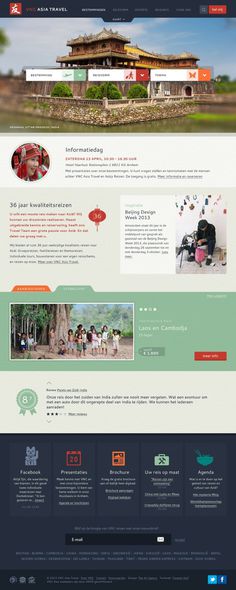 Website VNC Asia Travel | design by The Ad Agency, www.theadagency.nl | #theadagency #graphicdesign #travel #website #vnc #webdesign
