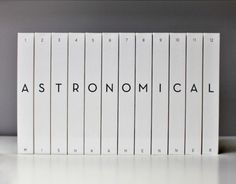 Astronomical, The Solar System Represented Across... #design #graphic #publication