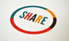 Share Better Together on the Behance Network #logo #hare