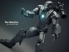 War Machine 3D Model - 3d Graphics - Creattica #max #machine #3ds #war #character