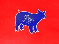 Pig, by Pedro Oyarbide, Saint Kilda #logo #pig