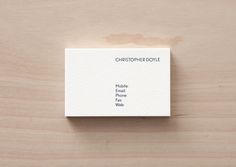 CD&CO_NONE_OF_YOUR_BUSINESS_CARDS #cards #business #stationery