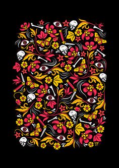Lost / Found on Behance #poulter #pattern
