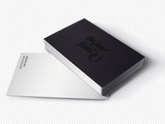 Dribbble - Card for robin by Linda Gavin #white #business #card #black #and