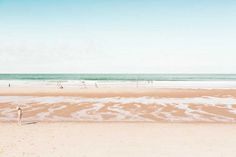 Summer Beach: Minimalist Landscape Photography by Ludwig Favre