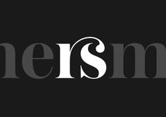 Identity Designed #serif #ligature #typography