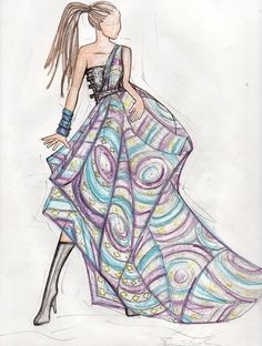 30+ Cool Fashion Sketches #girl #art #fashion #drawing #sketch