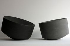 Lyla & Blu #interior #ceramics #design #tilted #black #grey