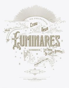 Kevin Cantrell Design / Luminares Poster #lettering #luminares #illustration #poster #type #hand #kevincantrell