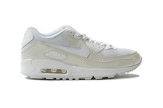 Mens Air Max 90 Premium Pearl White Shoes #shoes