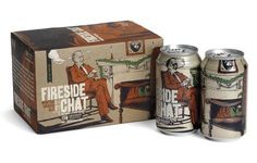 21st Amendment Fireside Chat #packaging #beer #can #label