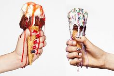 America's Got Talons - NYTimes.com #cream #color #photography #ice #drip