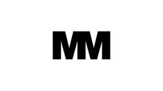 Maybank and Matthews Architects Monogram | Thomas Manss & Company #logos #branding #architect #design #graphic #symbols #brand #symbol #brands #logo
