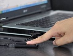 USB Biometric Fingerprint Reader Password Lock for Laptop #usb #gadget #fingerprint