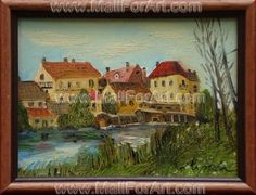 9 Amazing Landscape Oil Paintings by Mariva #urban #llandscaoe #landscape #painting #paintings #oil