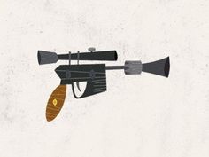 Dribbble - Weapon 01 by Rogie #gun #illustration #weapon