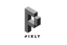 Logo Designs on the Behance Network #pixl #white #kelava #black #geometric #josip #square #jaykay #pixly #and #logo
