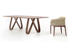 Butterfly Table by Angelo Tomaiuolo for Tonin Casa