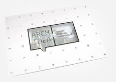 Arch Idea identity & website on the Behance Network #arch #print #idea #icons