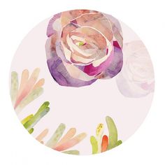 www.ashleycahyadi.com #watercolor #collage #plants