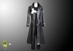 SAO Kirigaya Kazuto Kirito Cosplay Costume Leather #costume #kirito #cosplay