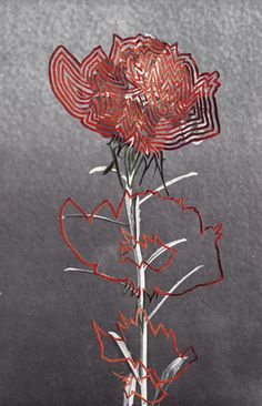 Alexis Anne | PICDIT #flower #collage #paper #art