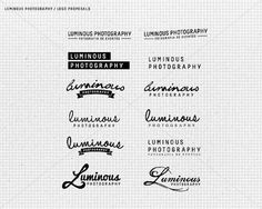 Luminous Photography Logo - WRMSNFCTD | Creative Contagion #sketches #logo #black