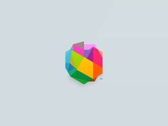 Alternative #logo #3d #geometric #helveticbrands