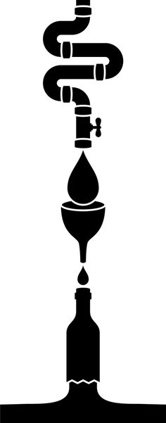 The Meaning of Patience on Behance #vector #bottle #icon #patience #funnel #icons #illustration #pipe #pictograms #drip