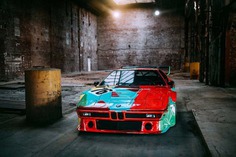 BMW M1 Art Car By Andy Warhol